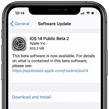 Download iOS 14 Public Beta 2